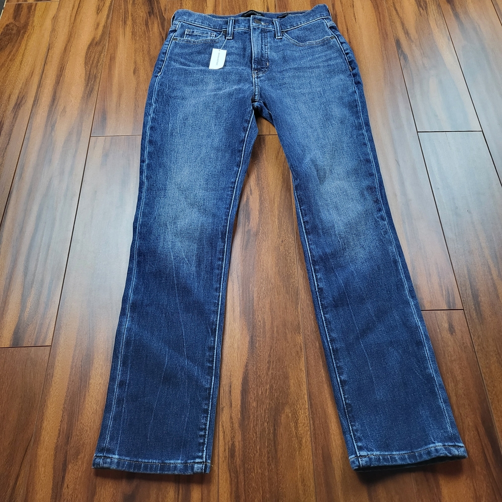 Banana Republic Premium Denim Women’s Blue Jeans Size 26 High Rise Slim NWT